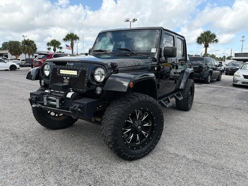 Black Clearcoat 2015 Jeep Wrangler Unlimited Sahara