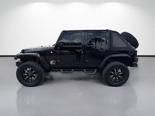 Black Clearcoat 2015 Jeep Wrangler Unlimited Sahara