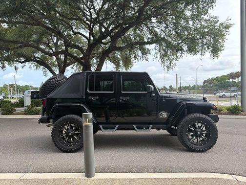 Black Clearcoat 2015 Jeep Wrangler Unlimited Sahara