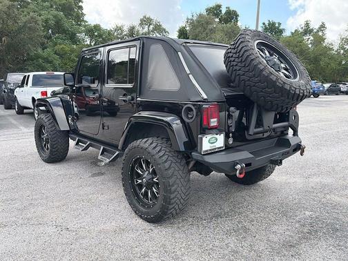 Black Clearcoat 2015 Jeep Wrangler Unlimited Sahara