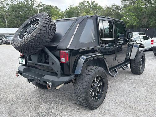 Black Clearcoat 2015 Jeep Wrangler Unlimited Sahara