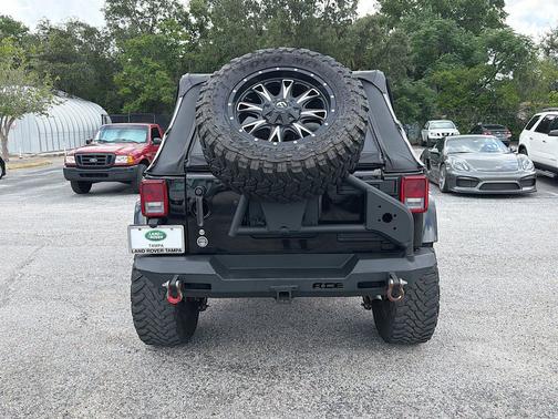 Black Clearcoat 2015 Jeep Wrangler Unlimited Sahara