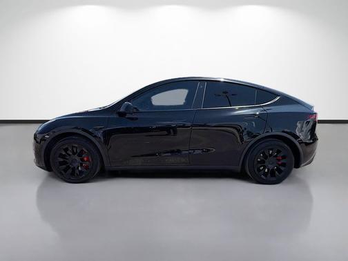 Solid Black 2021 Tesla Model Y Long Range Dual Motor All-Wheel Drive
