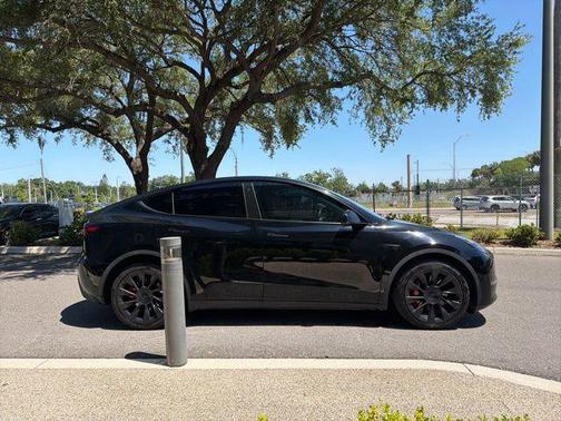 Solid Black 2021 Tesla Model Y Long Range Dual Motor All-Wheel Drive