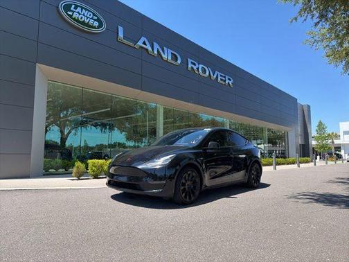 Solid Black 2021 Tesla Model Y Long Range Dual Motor All-Wheel Drive