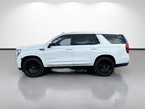 White Frost Tricoat 2021 GMC Yukon SLT