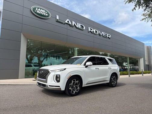 Hyper White 2022 Hyundai PALISADE Calligraphy