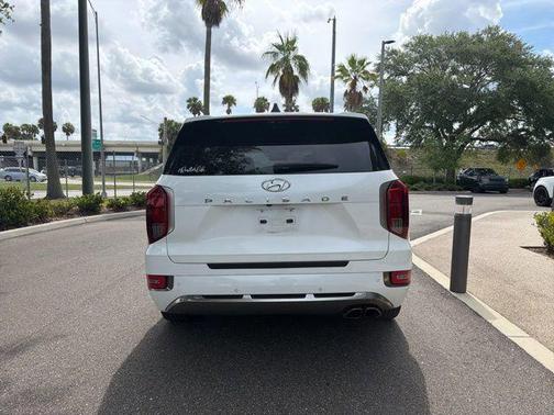 Hyper White 2022 Hyundai PALISADE Calligraphy