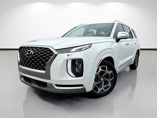 Hyper White 2022 Hyundai PALISADE Calligraphy