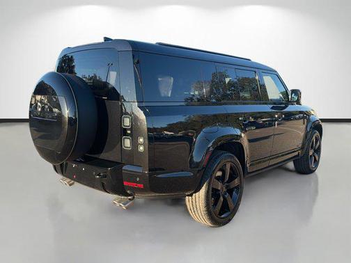 Santorini Black Metallic 2026 Land Rover Defender V8