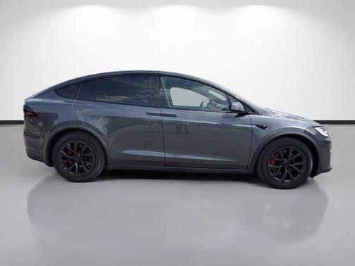 Stealth Grey 2023 Tesla Model X Plaid Tri Motor All-Wheel Drive