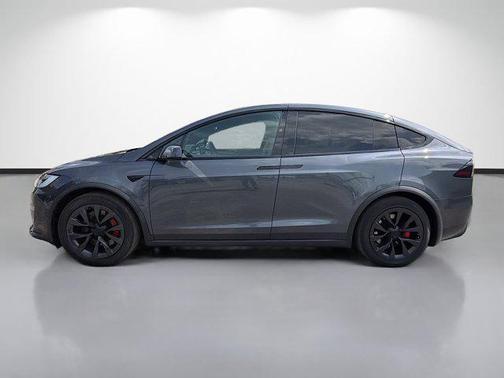 Stealth Grey 2023 Tesla Model X Plaid Tri Motor All-Wheel Drive