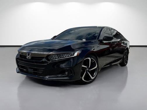 Crystal Black Pearl 2022 Honda Accord Sport 1.5T