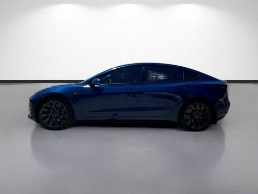 Deep Blue Metallic 2023 Tesla Model 3 Performance