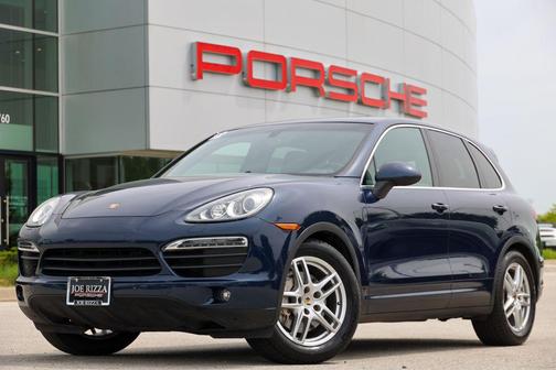 Blue 2012 Porsche Cayenne Cayenne