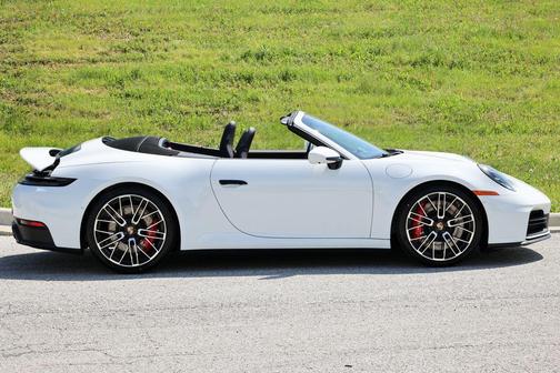 White 2026 Porsche 911 Carrera 4S Cabriolet