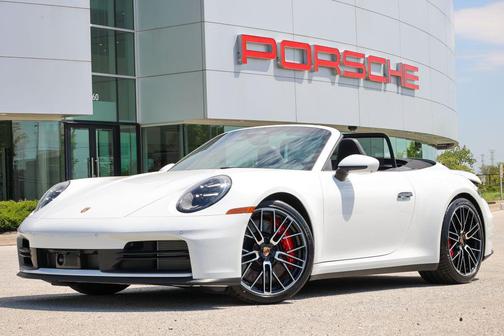White 2026 Porsche 911 Carrera 4S Cabriolet
