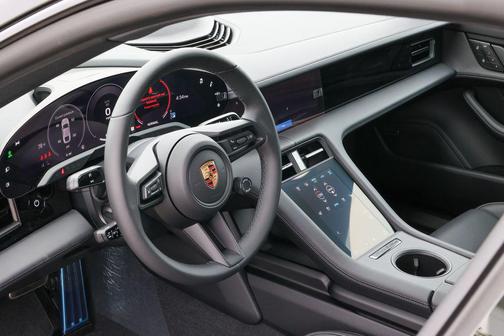 Black 2026 Porsche Taycan 4