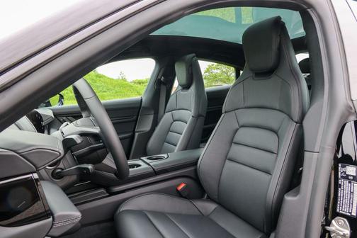 Black 2026 Porsche Taycan 4