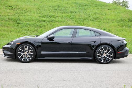 Black 2026 Porsche Taycan 4