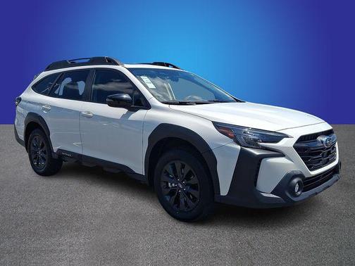 Crystal White Pearl 2024 Subaru Outback Onyx Edition