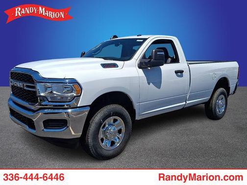 Bright White Clearcoat 2024 RAM 2500 Tradesman Regular Cab 4x4 8' Box