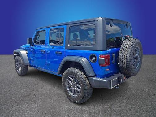 Hydro Blue Pearlcoat 2025 Jeep Wrangler Sport S
