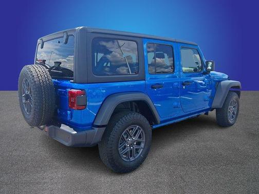 Hydro Blue Pearlcoat 2025 Jeep Wrangler Sport S