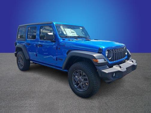 Hydro Blue Pearlcoat 2025 Jeep Wrangler Sport S