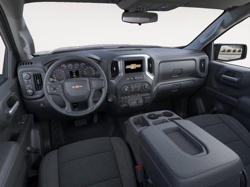Summit White 2025 Chevrolet Silverado 1500 WT