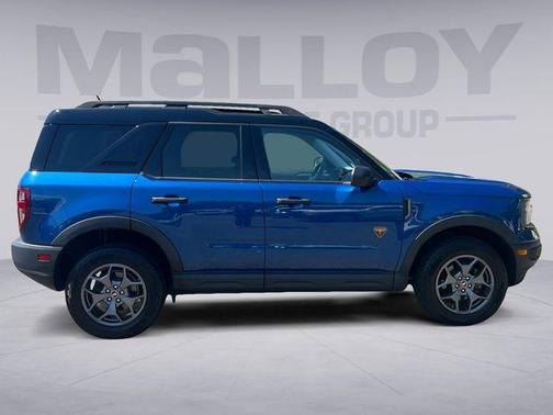 Atlas Blue Metallic 2023 Ford Bronco Sport Badlands
