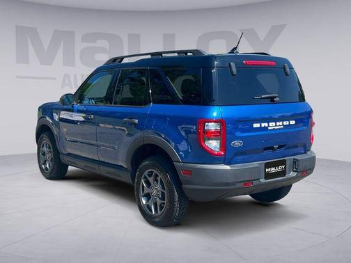 Atlas Blue Metallic 2023 Ford Bronco Sport Badlands