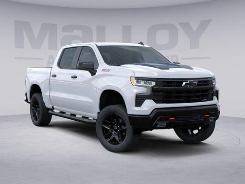 Summit White 2026 Chevrolet Silverado 1500 LT Trail Boss
