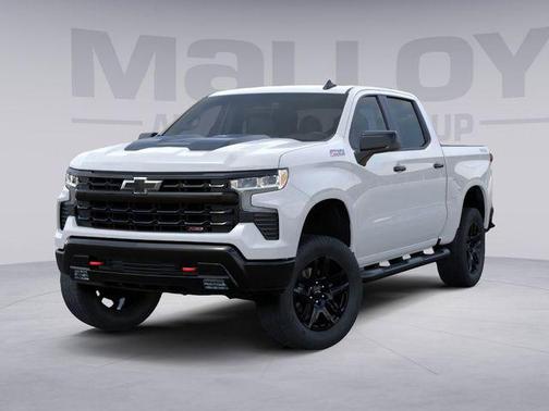 Summit White 2026 Chevrolet Silverado 1500 LT Trail Boss