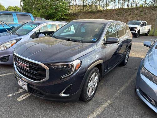 Blue Steel Metallic 2019 GMC Terrain SLE