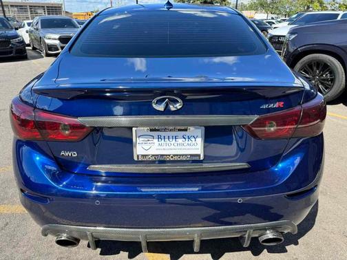 Gray 2016 INFINITI Q50 3.0T Red Sport 400