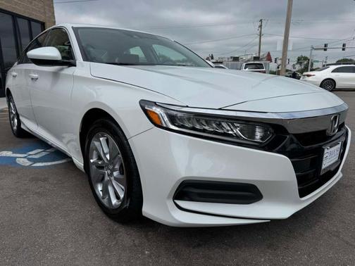 Platinum White Pearl 2020 Honda Accord LX 1.5T