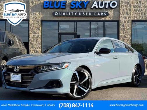 Sonic Gray Pearl 2022 Honda Accord Sport SE