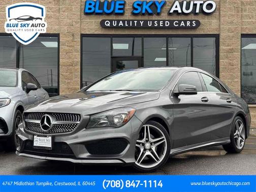 Mountain Gray Metallic 2014 Mercedes-Benz CLA-Class 4MATIC