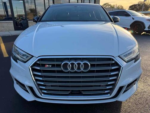 Glacier White Metallic 2018 Audi S3 2.0T Premium Plus