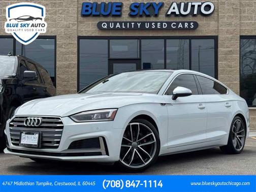 Glacier White Metallic 2019 Audi S5 3.0T Premium Plus