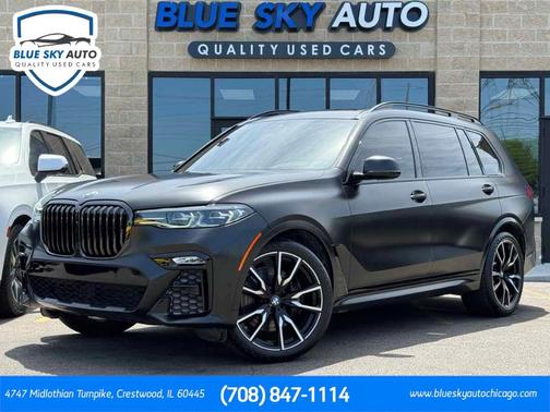Frozen Black 2022 BMW X7 xDrive40i