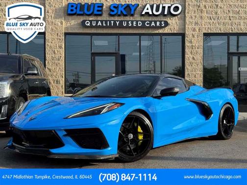 Rapid Blue 2020 Chevrolet Corvette Stingray w/2LT