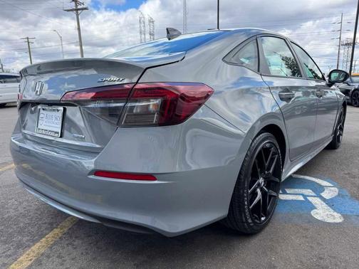 Urban Gray Pearl 2025 Honda Civic Hybrid