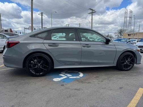 Urban Gray Pearl 2025 Honda Civic Hybrid