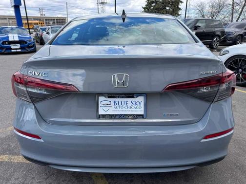Urban Gray Pearl 2025 Honda Civic Hybrid