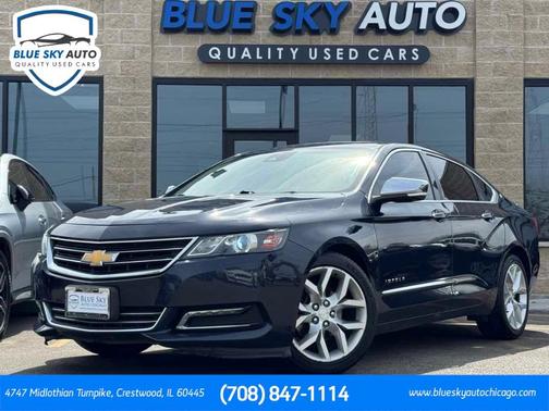 Blue Velvet Metallic 2017 Chevrolet Impala Premier 2LZ