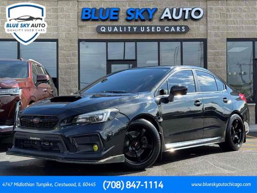 Crystal Black Silica 2019 Subaru WRX Limited
