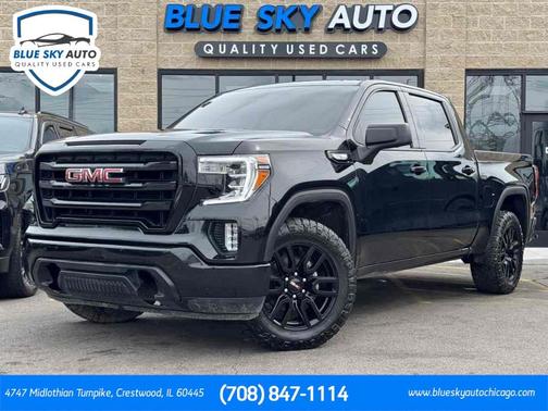 Onyx Black 2021 GMC Sierra 1500 Elevation