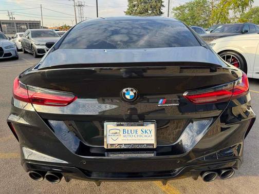 Black Sapphire Metallic 2024 BMW M8 Gran Coupe Competition Gran Coupe